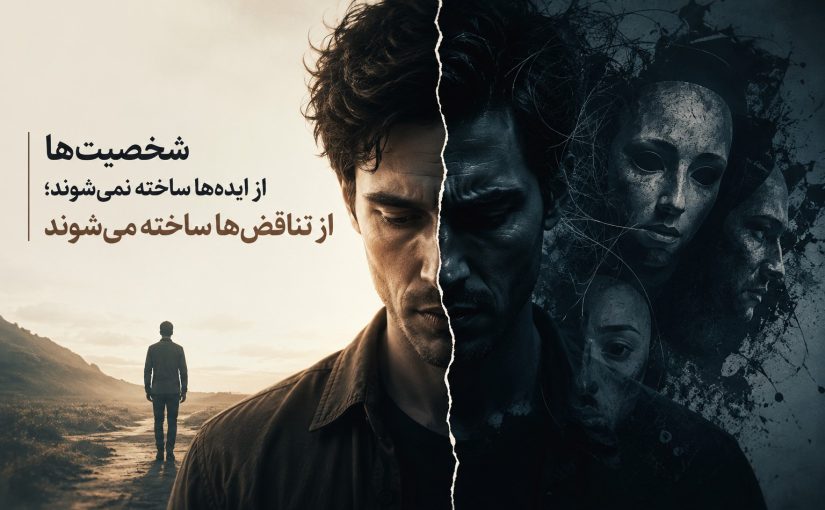 شخصیت‌ها از ایده‌ها ساخته نمی‌شوند؛ از تناقض‌ها ساخته می‌شوند